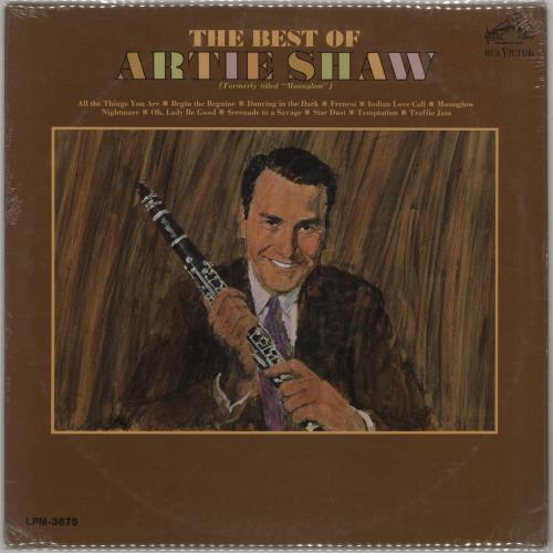 Artie Shaw The Best Of Artie Shaw - shrink vinyl LP album (LP record) US AS-LPTH750014
