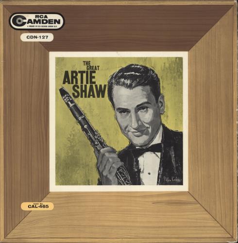 Artie Shaw The Great Artie Shaw vinyl LP album (LP record) UK AS-LPTH742556