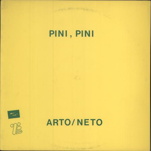 Arto/Neto Pini, Pini 12" vinyl single (12 inch record / Maxi-single) UK 4V812PI782902