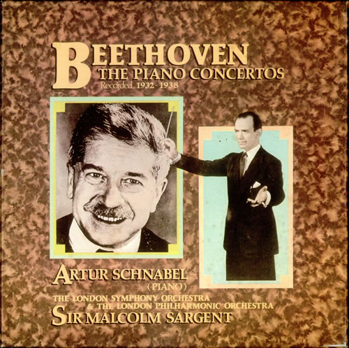 Artur Schnabel Beethoven: The Piano Concerto Vinyl Box Set UK QTUVXBE535761