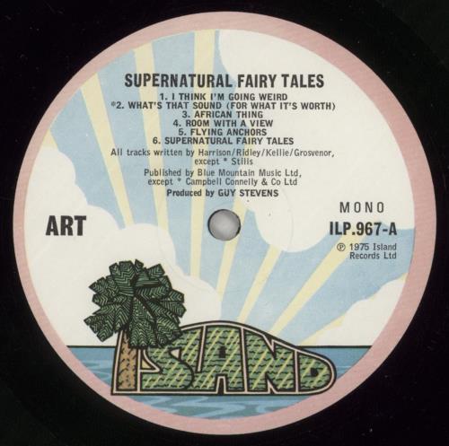 Art Supernatural Fairy Tales - 3rd - EX vinyl LP album (LP record) UK AR7LPSU871591