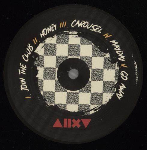 As December Falls Join The Club - Autographed vinyl LP album (LP record) UK 96HLPJO882106