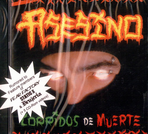 Asesino Corridos de Muerte CD album (CDLP) US AWFCDCO501348