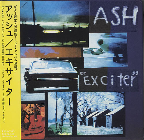 Ash (Japanese) Exciter CD album (CDLP) Japanese AJPCDEX208603