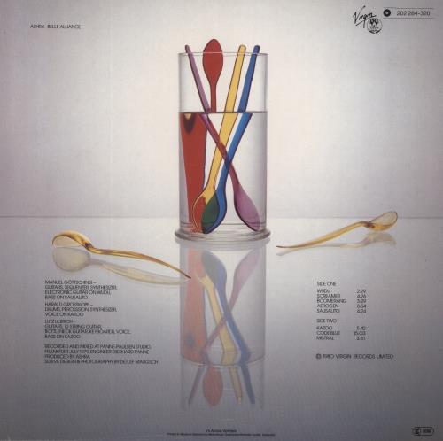 Ash Ra Tempel Belle Alliance vinyl LP album (LP record) German ASRLPBE835032