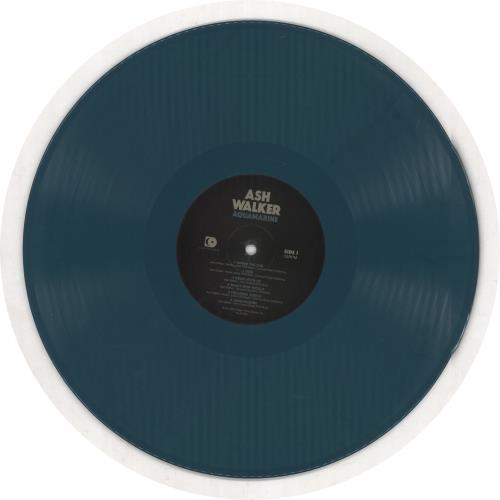 Ash Walker Aquamarine - Teal Vinyl vinyl LP album (LP record) UK 034LPAQ740140