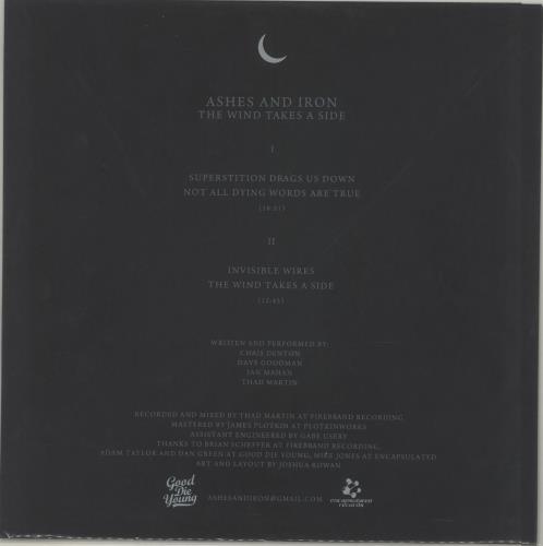 Ashes And Iron The Wind Takes A Side 12" vinyl single (12 inch record / Maxi-single) US O6H12TH681627
