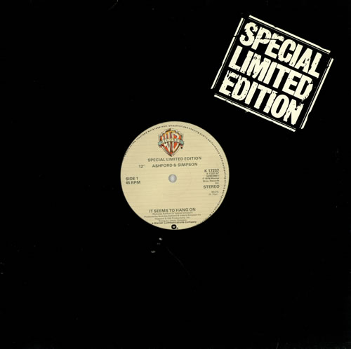 Ashford & Simpson It Seems To Hang On 12" vinyl single (12 inch record / Maxi-single) UK A&S12IT227048