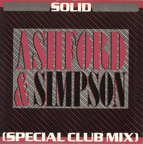 Ashford & Simpson Solid - Factory Sample 12" vinyl single (12 inch record / Maxi-single) UK A&S12SO739767
