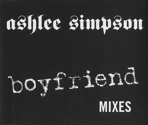 Ashlee Simpson Boyfriend - Mixes CD single (CD5 / 5") UK AHEC5BO446220