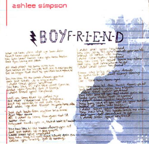 Ashlee Simpson Boyfriend CD single (CD5 / 5") Mexican AHEC5BO345475