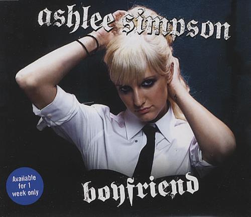 Ashlee Simpson Boyfriend CD single (CD5 / 5") UK AHEC5BO381692