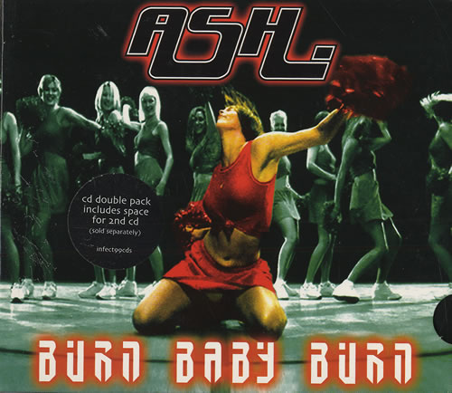 Ash Burn Baby Burn 2-CD single set (Double CD single) UK A-S2SBU181115