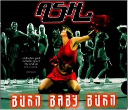 Ash Burn Baby Burn 2-CD single set (Double CD single) UK A-S2SBU181115