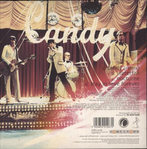 Ash Candy 7" vinyl single (7 inch record / 45) UK A-S07CA199160