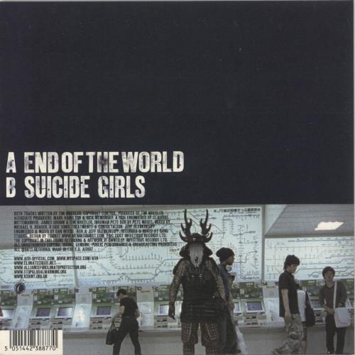 Ash End Of The World - Set of Two 7" Vinyl Singles 7" vinyl single (7 inch record / 45) UK A-S07EN865769