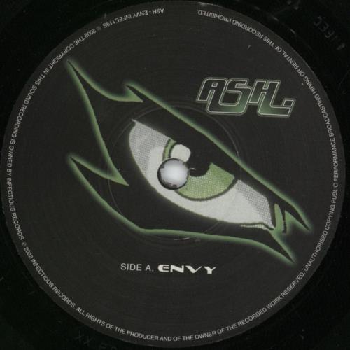 Ash Envy EP 7" vinyl single (7 inch record / 45) UK A-S07EN246640
