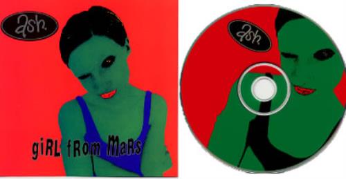 Ash Girl From Mars CD single (CD5 / 5") UK A-SC5GI241555