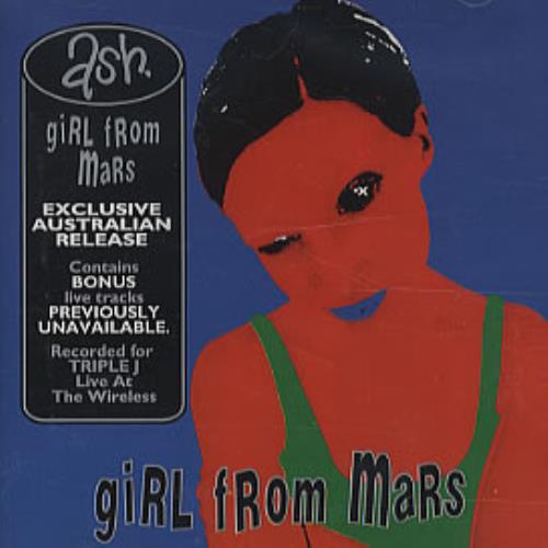 Ash Girl From Mars CD single (CD5 / 5") Australian A-SC5GI79059