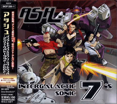 Ash Intergalactic Sonic 7's 2 CD album set (Double CD) Japanese A-S2CIN228180