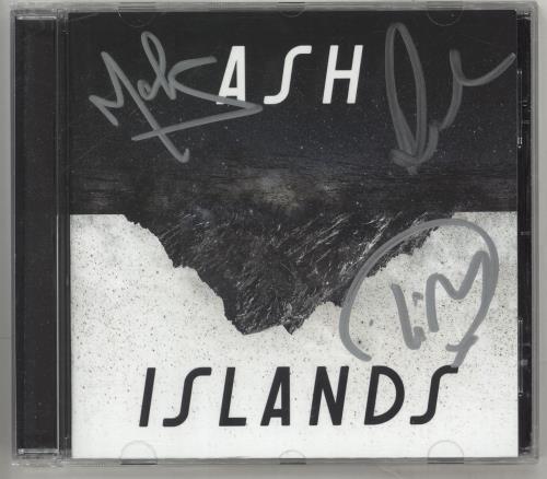 Ash Islands - Fully Autographed CD album (CDLP) UK A-SCDIS706824