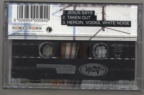 Ash Jesus Says cassette single UK A-SCSJE127014