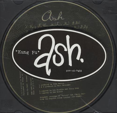 Ash Kung Fu CD single (CD5 / 5") US A-SC5KU61988