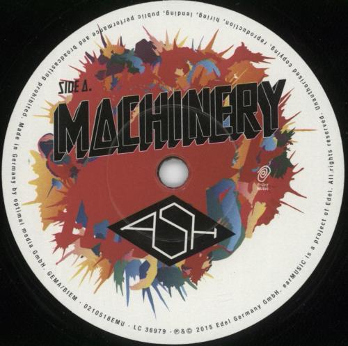 Ash Machinery - RSD 2016 7" vinyl single (7 inch record / 45) German A-S07MA865624