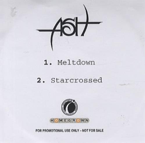 Ash Meltdown - Album Sampler CD-R acetate UK A-SCRME293690