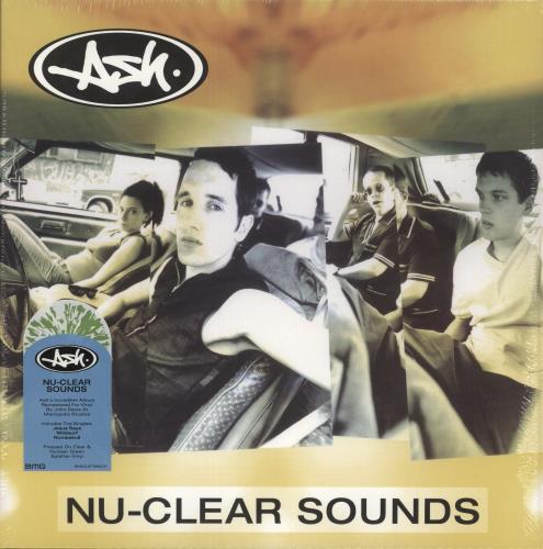 Ash Nu-Clear Sounds - Clear W/ Green Splatter Vinyl vinyl LP album (LP record) UK A-SLPNU876594