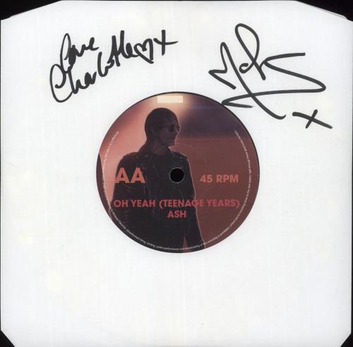 Ash Oh Yeah Squared 7" vinyl single (7 inch record / 45) UK A-S07OH873777