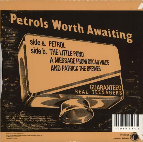 Ash Petrol 7" vinyl single (7 inch record / 45) UK A-S07PE66695