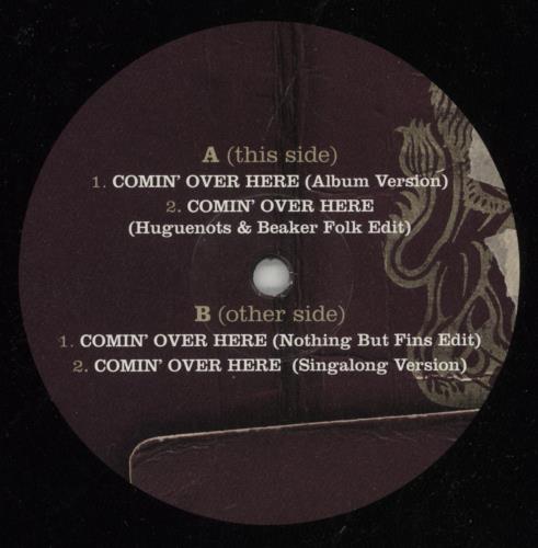 Asian Dub Foundation Comin' Over Here 12" vinyl single (12 inch record / Maxi-single) French UBF12CO866908