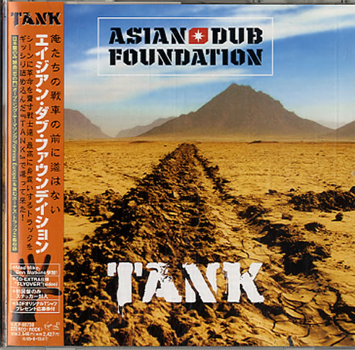 Asian Dub Foundation Tank CD album (CDLP) Japanese UBFCDTA609325