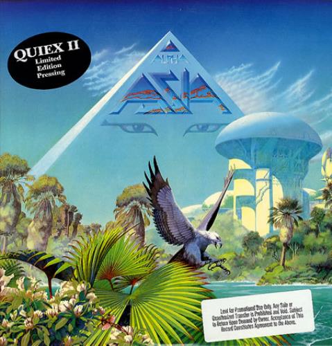 Asia Alpha - Quiex II Pressing vinyl LP album (LP record) US ASILPAL99702