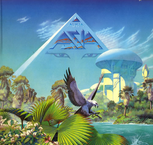 Asia Alpha - shrink vinyl LP album (LP record) US ASILPAL397159