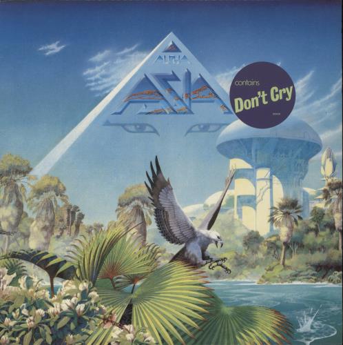 Asia Alpha - Song Hype Sticker vinyl LP album (LP record) UK ASILPAL864366