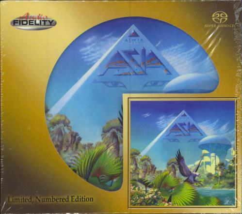 Asia Alpha super audio CD SACD US ASISAAL782587