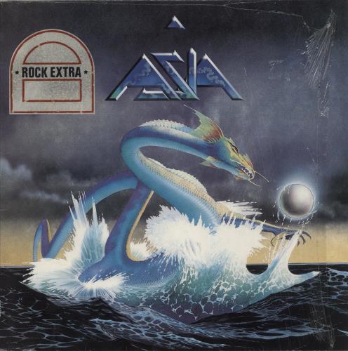 Asia Asia + insert - Shrink vinyl LP album (LP record) UK ASILPAS864360
