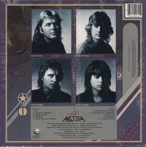 Asia Astra - Sealed vinyl LP album (LP record) US ASILPAS870114