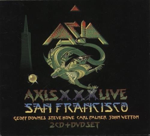 Asia Axis XXX Live San Francisco 3-CD album set (Triple CD) UK ASI3CAX872656