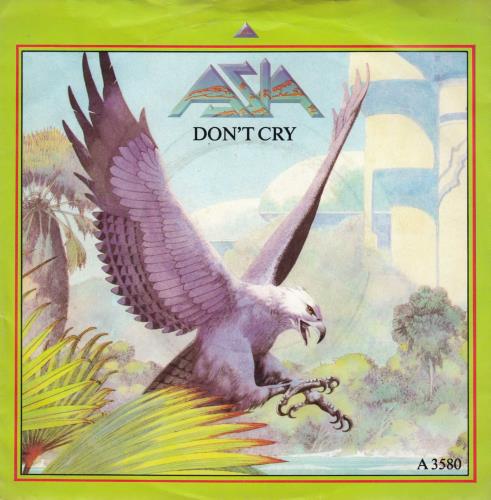 Asia Don't Cry - A Label 7" vinyl single (7 inch record / 45) UK ASI07DO701017