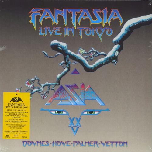 Asia Fantasia: Live In Tokyo - Sealed 3-LP vinyl record set (Triple LP Album) UK ASI3LFA814665