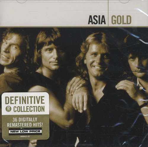 Asia Gold 2 CD album set (Double CD) US ASI2CGO446384