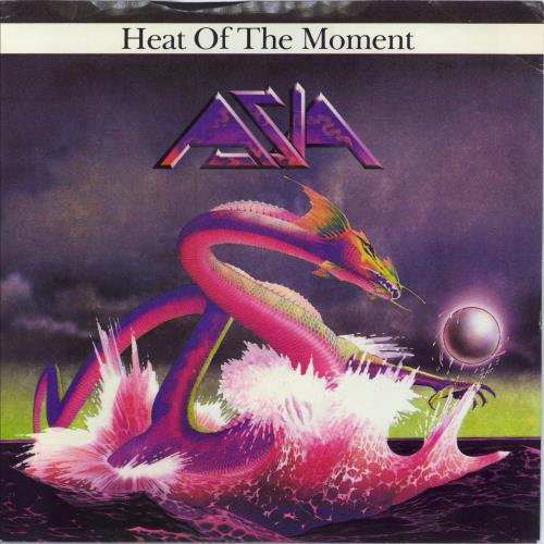 Asia Heat Of The Moment - Picture Sleeve 7" vinyl single (7 inch record / 45) UK ASI07HE771813