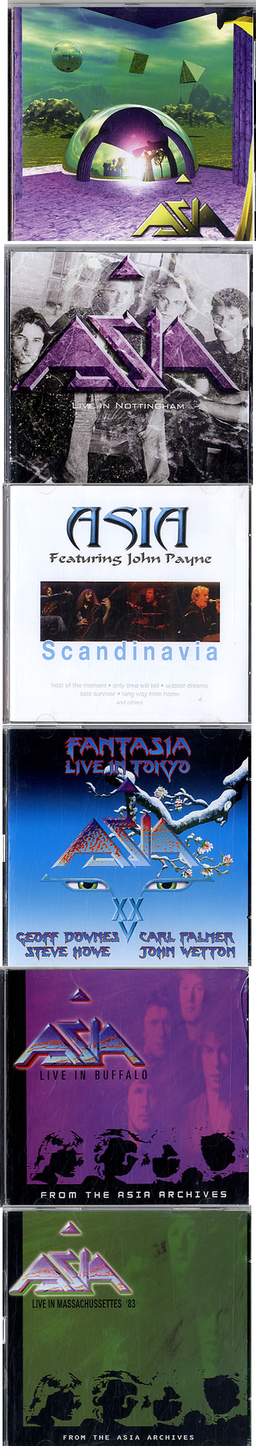 Asia Quantity Of Albums CD album (CDLP) UK ASICDQU623693