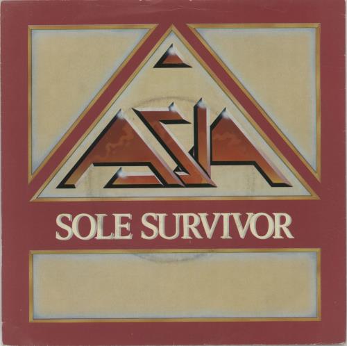 Asia Sole Survivor 7" vinyl single (7 inch record / 45) UK ASI07SO171485