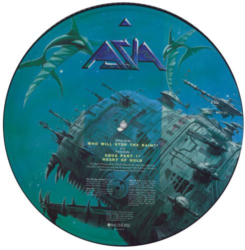Asia Who Will Stop The Rain? 10" Vinyl Picture Disc (10 inch Record Single) UK ASI1PWH183011