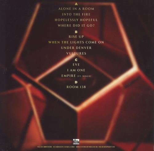 Asking Alexandria Asking Alexandria - Opaque Pink Vinyl 2-LP vinyl record set (Double LP Album) US F5Z2LAS827060