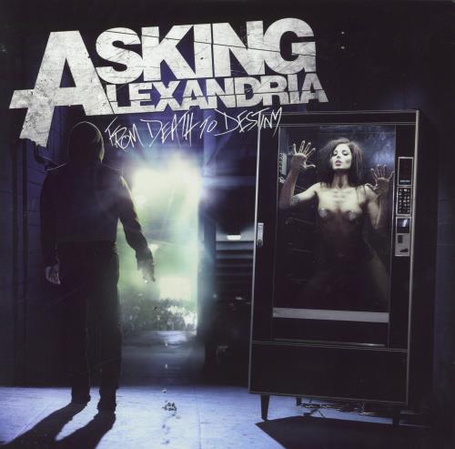 Asking Alexandria From Death To Destiny - Red Vinyl 2-LP vinyl record set (Double LP Album) US F5Z2LFR827045